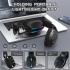 ATTACK SHARK L90 Tri-Mode Wireless Gaming Headset Black with RGB & 7.1 Surround